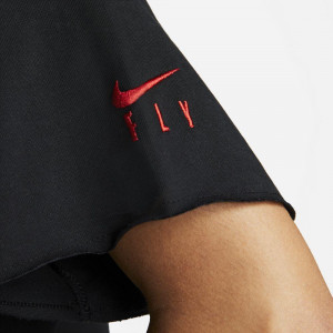 Nike Dri-FIT Cut-Off Crew Neck Women's T-Shirt ''Black''