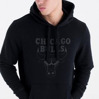 New Era Chicago Bulls Team Logo Hoodie ''Black''
