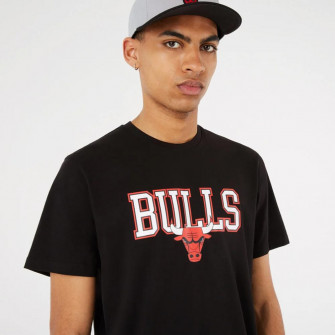 New Era NBA Throwback Graphic Chicago Bulls T-Shirt ''Black''