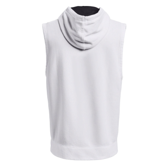 UA Curry Underrated Sleeve-Less Hoodie ''White''