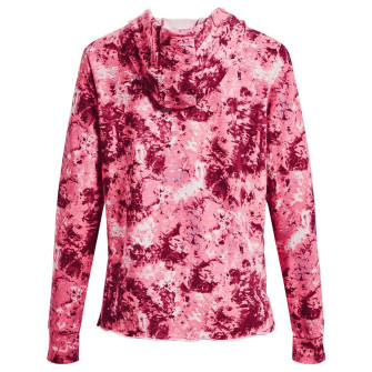 UA Rival Terry Printed Women's Hoodie ''Pace Pink''