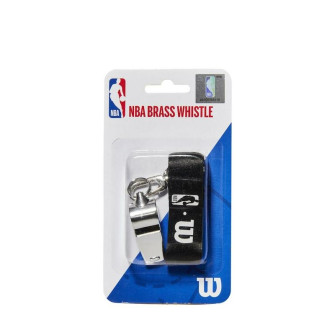 Wilson NBA Brass Whistle With Lanyard