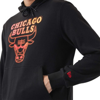 New Era NBA Chicago Bulls Neon Fade Hoodie ''Black''