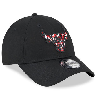 New Era NBA Chicago Bulls Seasonal Infill 9Forty Cap ''Black''