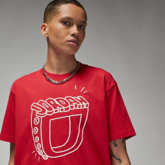 Air Jordan Artist Series by Mia Lee Women's T-Shirt ''Fire Red''