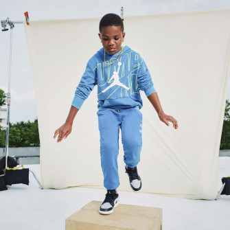 Air Jordan Elevated Classics Kids Hoodie ''Blue''