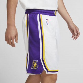 Nike NBA LA Lakers Swingman Shorts ''White/Purple''