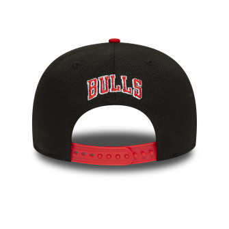 New Era NBA Chicago Bulls Wordmark 9Fifty Cap ''Black/Red''