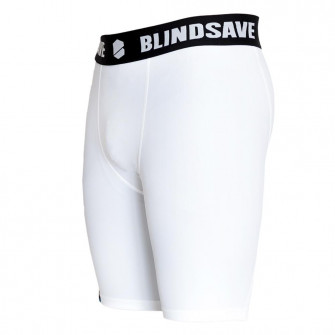 Blindsave Compression Shorts ''White''