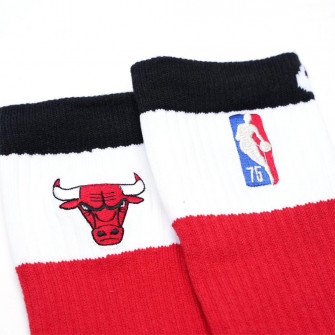 Nike NBA75 Elite City Edition Mixtape Chicago Bulls Socks ''Red/White/Black''