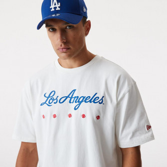 New Era MLB LA Dodgers Heritage Oversized T-Shirt ''White''