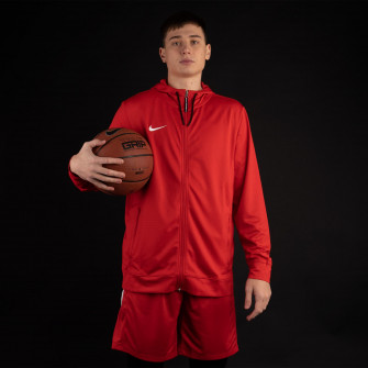 Nike Team Basketball Full-Zip Hoodie ''Red''