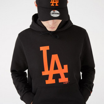 New Era MLB LA Dodgers Team Logo Hoodie ''Black''