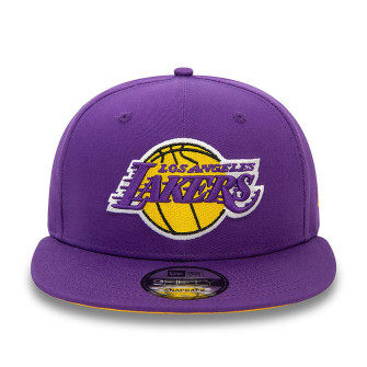 New Era NBA Los Angeles Lakers Rear Logo 9FIFTY Snapback Cap 