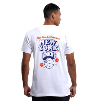M&N NBA New York Knicks Merch Take Out T-Shirt ''White''