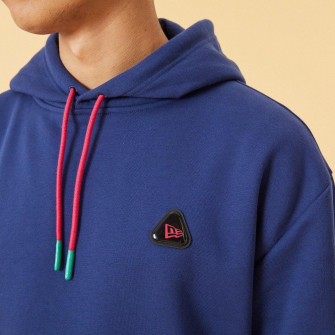 New Era Rubber Patch Hoodie ''Blue''