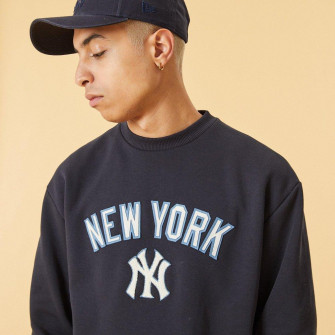 New Era New York Yankees Heritage Crew Neck Sweatshirt ''Navy''