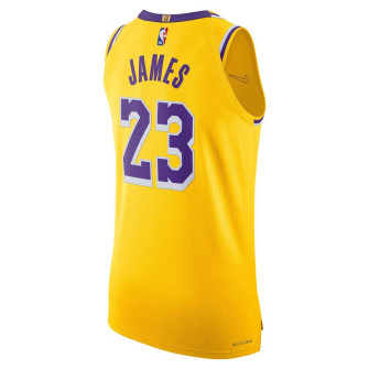 Nike Dri-FIT ADV NBA Authentic Los Angeles Lakers LeBron James Jersey ''Amarillo''