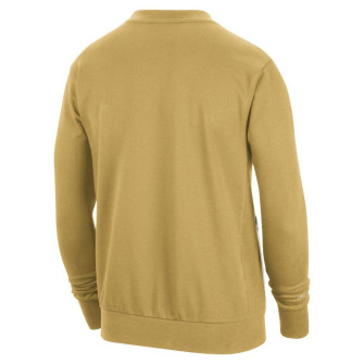 Nike NBA Golden State Warriors Standard Issue Sweatshirt ''Wheat Gold'' 