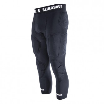 Blindsave 3/4 Tights With Full Protection ''Black''
