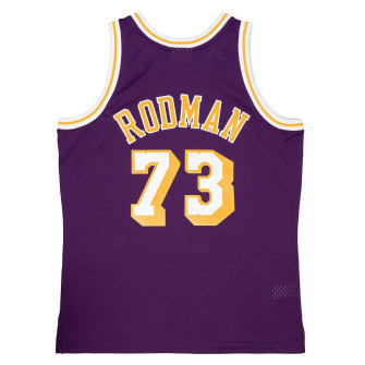 M&N NBA Los Angeles Lakers 1998-99 Road Swingman Jersey ''Rodman''