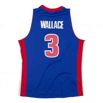 M&N Swingman Detroit Pistons 2003-04 Ben Wallace Jersey ''Blue''