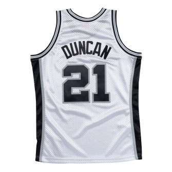 M&N Swingman San Antonio Spurs Tim Duncan Jersey ''White''