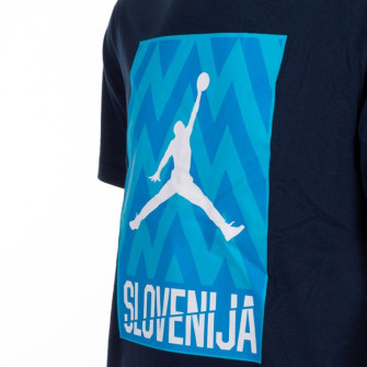 Air Jordan KZS Slovenia Jumpman Logo T-Shirt ''Dark Blue''