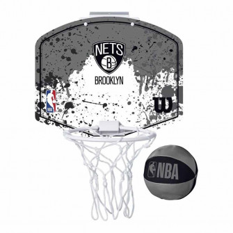 Wilson NBA Team Brooklyn Nets Mini Hoop