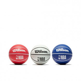 Wilson NBA Dribbler Basketball Mini Bounce Ball 1-Pack