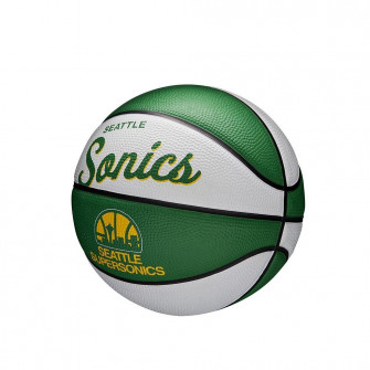 Wilson NBA Team Retro Mini Basketball ''Sonics'' (3)