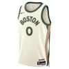 Nike NBA City Edition Boston Celtics Jayson Tatum Jesrey ''Sail''
