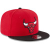 New Era 2Tone Chicago Bulls 9Fifty Snapback Cap ''Red''