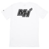 New Era Back Print Miami Heat T-Shirt ''White''