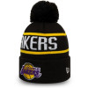 New Era Los Angeles Lakers Bobble Knit Hat ''Black''