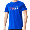 New Era Philadelphia 76ers Gradient Wormark T-Shirt ''Blue''