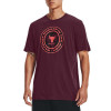 UA Project Rock Globe T-Shirt ''Maroon''