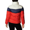 Columbia Puffect Color Block Woman's Jacket ''Red/Blue/White''