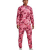 UA Rival Terry Printed Women's Pants ''Pace Pink''