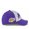 New Era NBA20 Draft LA Lakers 9FORTY Stretch Snap Cap ''Purple/Grey''