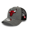 New Era NBA Chicago Bulls Jersey Essential A-Frame Trucker 9FORTY Cap ''Grey/Black''