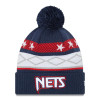 New Era NBA75 City Edition Brooklyn Nets Beanie ''Blue/Red/White''
