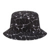 New Era Essential Tapered Bucket Hat ''Black/White''