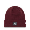 New Era MLB New York Yankees Cuff Beanie Hat ''Dark Purple''