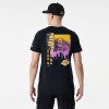 New Era NBA Los Angeles Lakers Skyline Graphic T-Shirt ''Black''