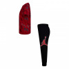 Air Jordan Playground Shirt And Pants Kids Set ''Black/Red''