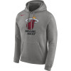 Nike NBA Miami Heat Logo Hoodie ''Grey Heather''