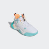 adidas Harden Stepback 3 Kids Shoes ''Cloud White/Beam Orange'' (GS)