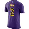 Nike Dri-FIT Lonzo Ball Los Angeles Lakers ES CE T-Shirt ''Court Purple''