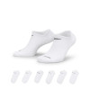 Nike Everyday Lightweight Training No-Show 6-Pack Socks ''White''